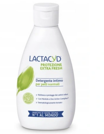 Lactacyd Żel do higieny intymnej Extra Fresh/ zapas 200 ml 